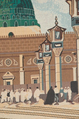 European Tapestry - Imported Mosque Design, Religious, Islamic Wall Art Decor - Picture 4 of 4