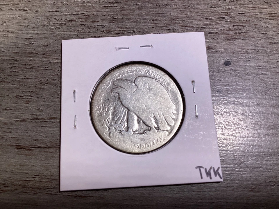 1921 Walking Liberty Half Dollar Key Date 90% Silver Coin 011825 01tkk - Image 4 of 4