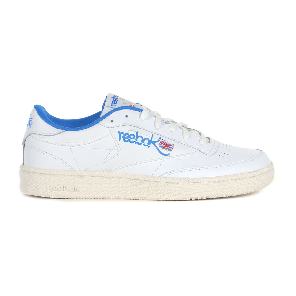 Reebok Men's Club C 85 White/Chalk/Blue Sneakers 100074476