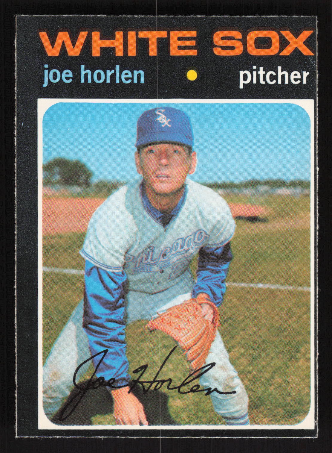 1971 O-Pee-Chee OPC #345 Joe Horlen Card CB