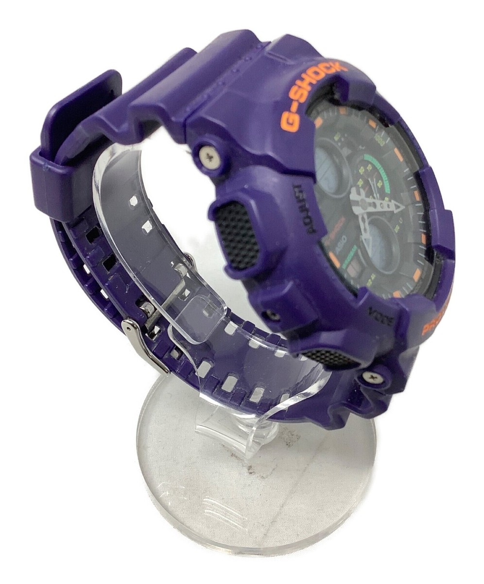 Casio G-Shock GA-140 Solar men's Watch Color Purple Ana-Digi Japan
