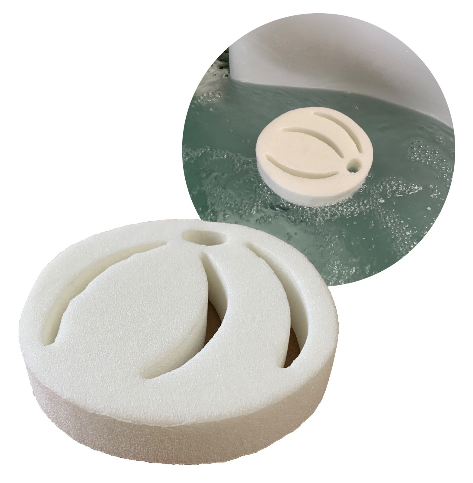 Essentials Hot Tub Beach Ball Scum Sponge Floating Oil Grease Absorb Tubs Spa