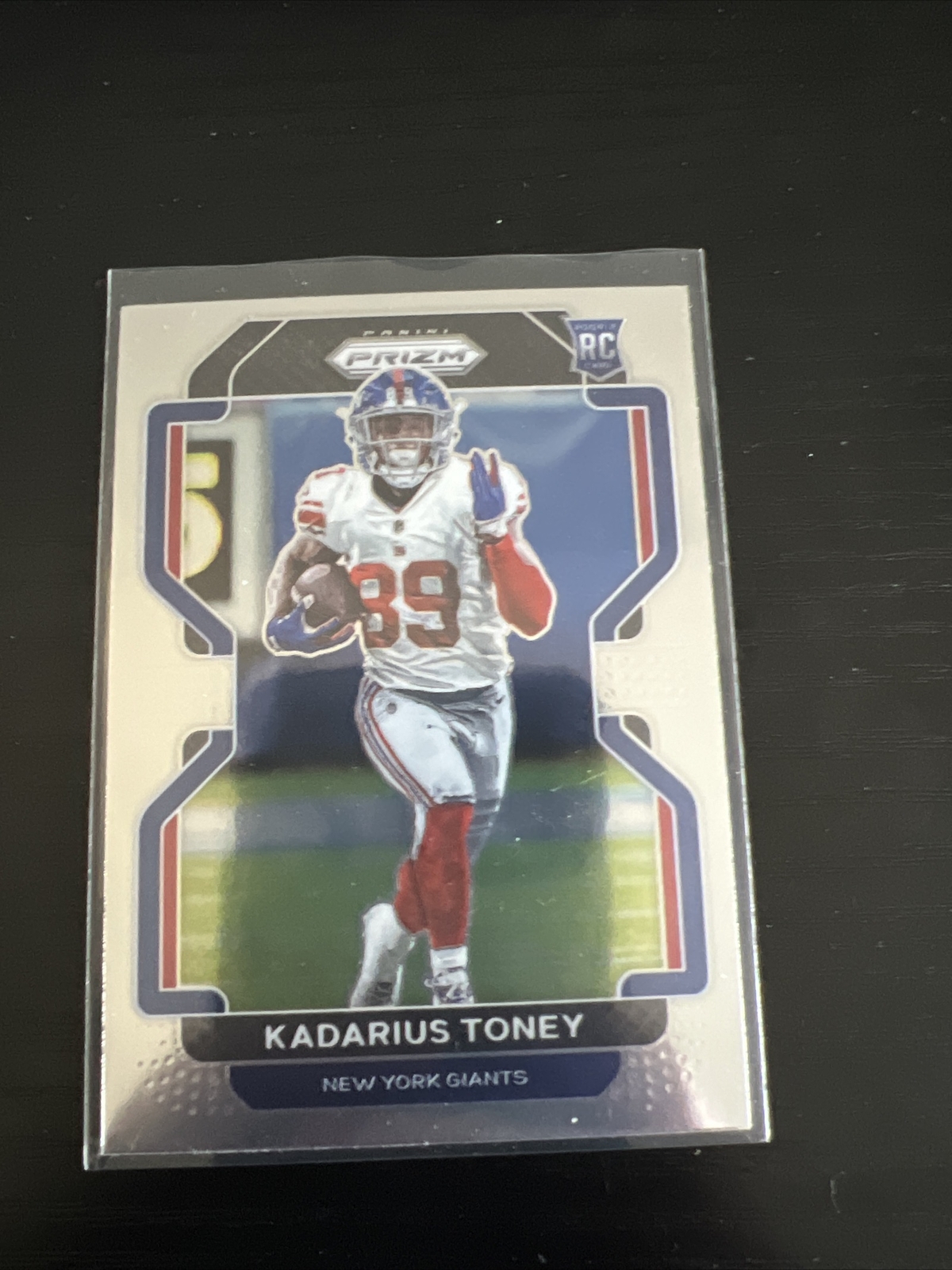 2021 Panini Prizm Football RC New York Giants Kadarius Toney Card #342