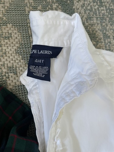 Girls Ralph Lauren, Long Sleeve, Button Up, size 4T - Picture 4 of 5