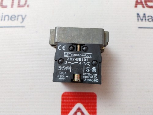 Telemecanique ZB2-BZ103,ZB2-BE101 Contact Blocks W/ Mounting Base 400V - Picture 7 of 17