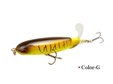 Whopper Plopper Topwater Floating Fishing Lures Rotating Tail for Carp Bass G-07