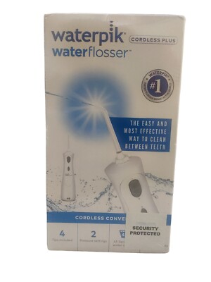 Waterpik Zahnseide schwarz/weiß - kabellos plus USB wiederaufladbar - Brandneu & OVP