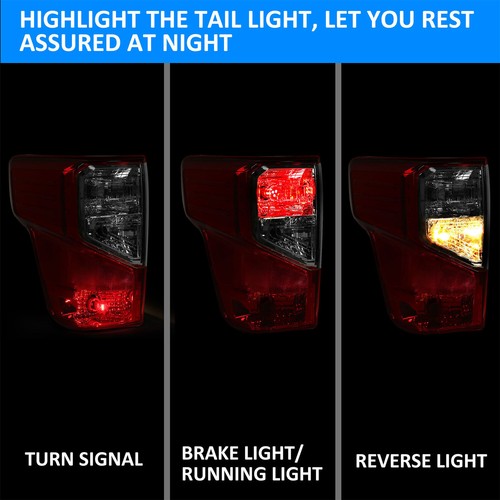 Rear Tail Light Assembly Left LH Driver For 16-23 Nissan Titan XD Platinum SL SV - Picture 6 of 20