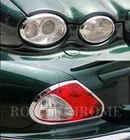 EXPRESS COMBO Set CHROME Headlight & Rear Light Trims for JAGUAR X-Type Saloon