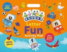 Alphablocks Letter Fun Mini Activity Pad by Alphablocks Paperback Book