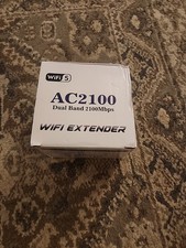 NEW -AC2100 Dual-Band WiFi Extender with Gigabit Ethernet, 1288 Sq Ft Coverage