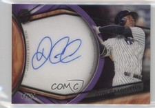 2018 Topps Tribute Tribute Auto Purple 27/50 Didi Gregorius #TA-DG Auto s3g
