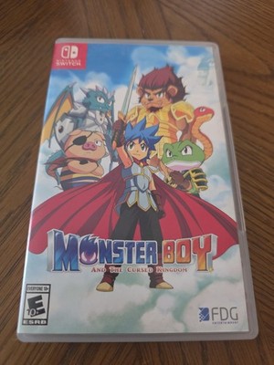 Monster Boy and The Cursed Kingdom (Nintendo Switch) Used Dented Box See Pics