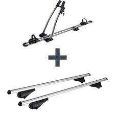 Dachträger + Fahrradträger für 1 Rad - für VW Golf VII Alltrack Kombi BA5 Set