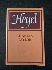 Hegel by Taylor, Charles Paperback Gd+