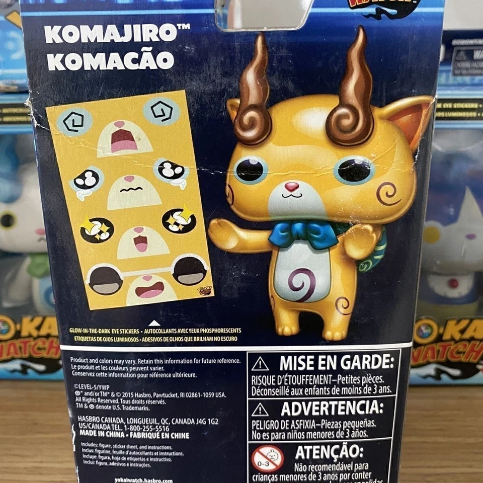 Hasbro YO-KAI Watch Cute Cartoon Figure Ornament Statue Collection Figurine Gift - Image 2 of 4