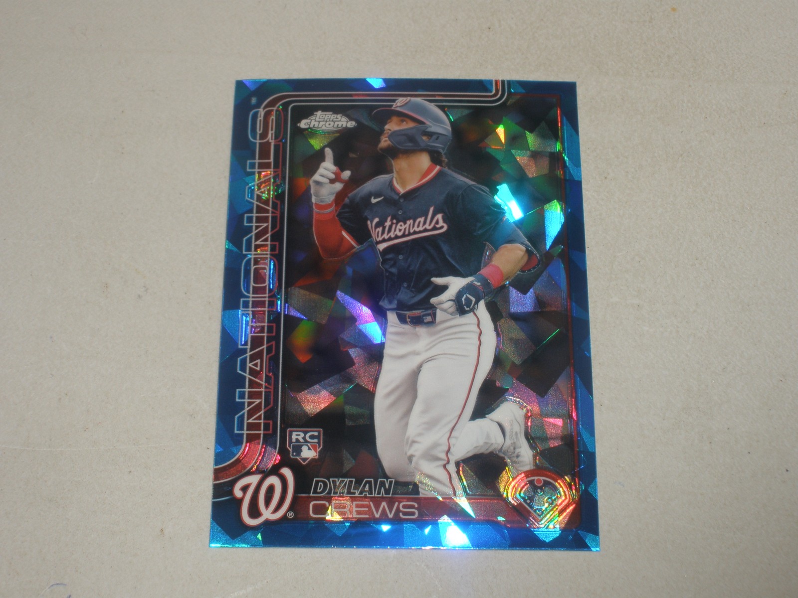 2025 Topps Chrome Sapphire #146 Dylan Crews Rookie RC
