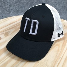 Under Armour TD Trucker Hat Unisex One Size Mesh Back Curved Brim Black