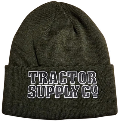 Tractor Supply Co TSC Beanie Comfy Warm Hat for Cold Winter Weather