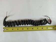 Replacement CB HAM Mobile Two Way Radio Microphone Cord Cable 4 Pin 8 Inch 2