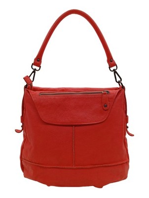 FREDS BRUDER Umhängetasche Mittel Damen Tasche rot Casual-Look