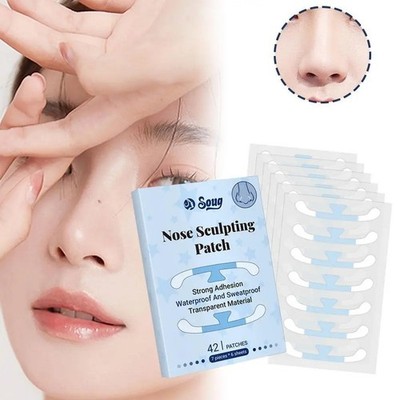 Cosplay Nase Schrumpfstreifen klein schmal dünn unsichtbar Aufkleber Beauty Tool