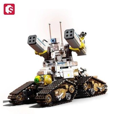 SEMBO Wandering Earth Military Mecha MOC Robot Building Blocks Toy