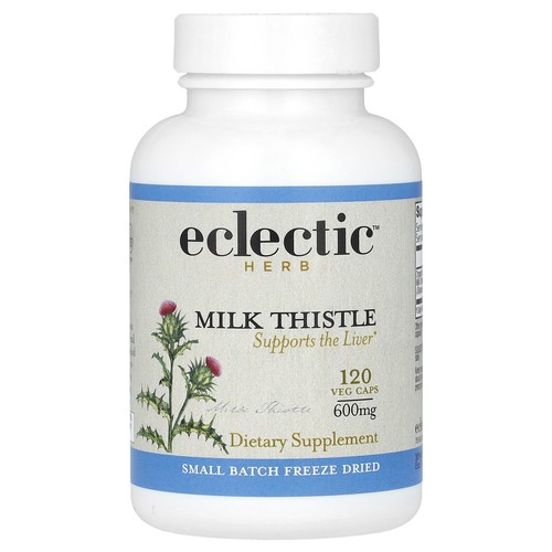 Milk Thistle, 120 Veg Caps (600 mg per Capsule)