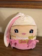 Barbie 14 Plush Pillow Doll Pink Soft Stuffed Cushion Toy Mattel