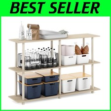No Tools 3-Tier Display Rack, Lightweight Design
