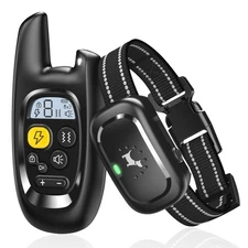 Dog Shock Collar with Remote - [2025 Newly Upgraded] Dog Training Collar for ...