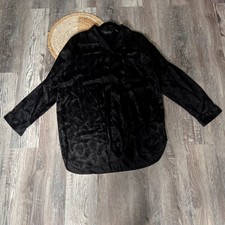 CHRISTIAN DIOR MONSIEUR Mens L XL Black Paisley Jacquard Pajama Set 2PC