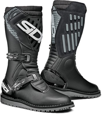 Sidi Trial Zero.2 Offroad Boots Black | Black 12.5 47 MTRIALZ2BK/BK47