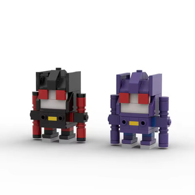 Transform Auto Robot Brick DIY MOC Building Block Set