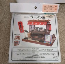 Billy Doll House 8535 DIY Miniature Model Kit SHOWA Street Food Ramen Shop 