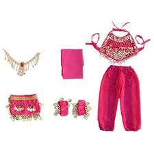 Kids Belly Dance Costumes Set Bellydance Halloween India Belly Dance Clothes