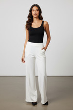INC International Concepts Womens White Wide ...