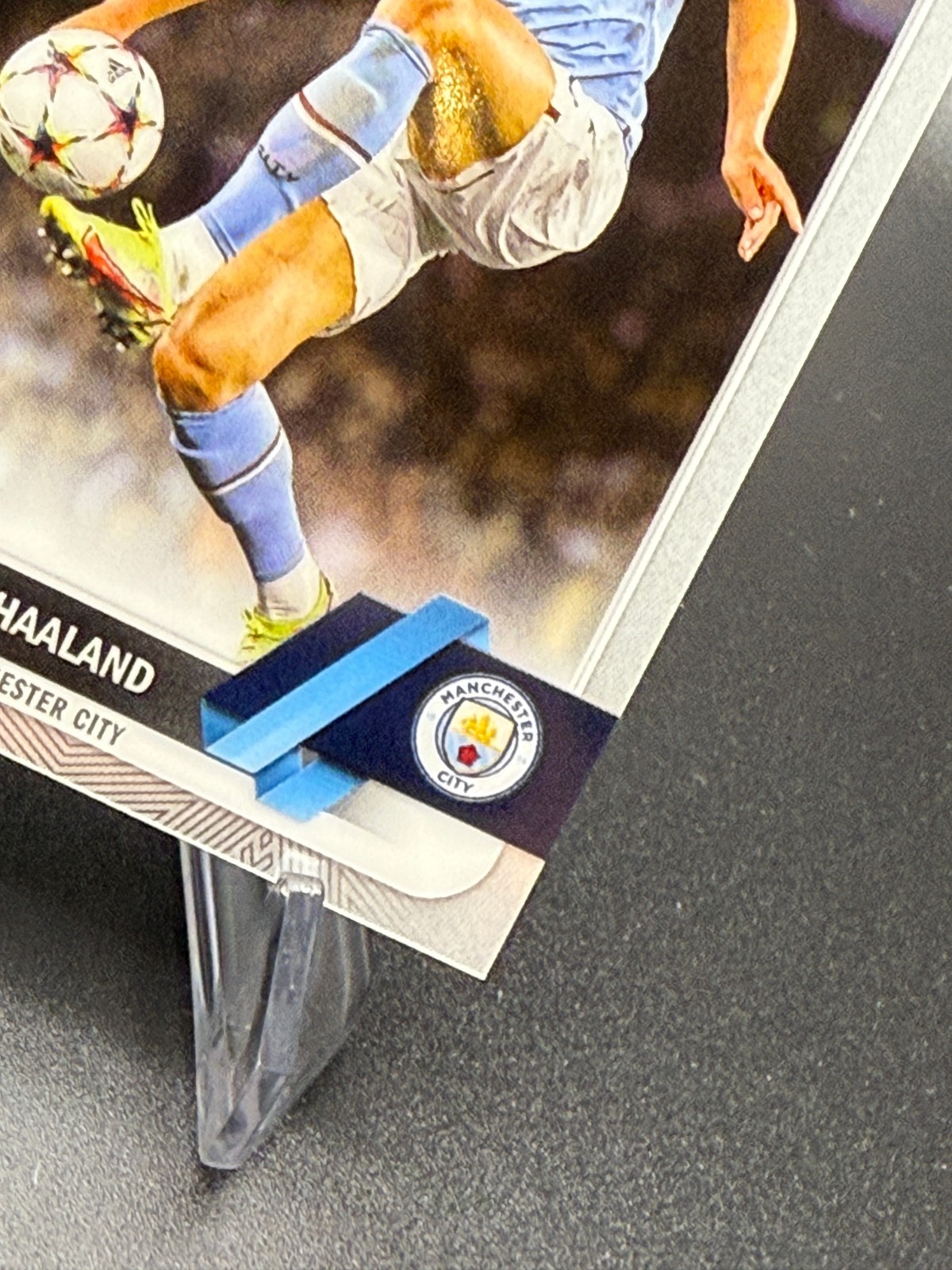 Erling Haaland 2022-23 Topps Chrome UEFA CC #99 Manchester City NM-MT view 5