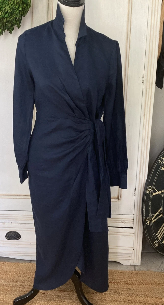 magaschoni linen dress GRACIA NEW Long Sleeve in Neon Pink This two Magaschoni yellow linen summer dress