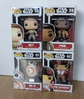 Funko Pop! Star Wars The Force Awakens Set Of 4 Rey/Finn/BB8/Poe Dameron