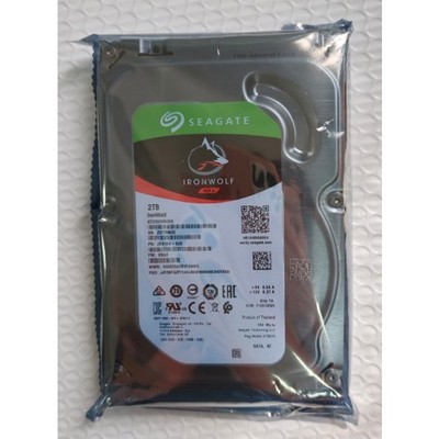 Seagate IronWolf 2TB ST2000VN004 5900RPM SATA 3.5'' HDD Hard Disk Drive