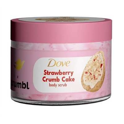 Crumbl Dove X Strawberry Crumb Cake Limited Edition Box - Set Of 4