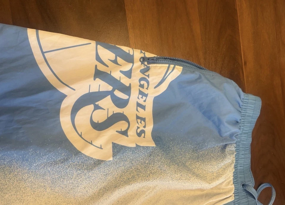 Nike Los Angeles Lakers NBA Shorts Blue ALL CITY 2021/2022 Nike Dri-Fit Mediun - Image 3 of 4