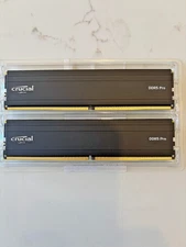 Crucial Pro 64GB DDR5 RAM Kit (2x32GB), 5600MHz, UDIMM 288-pin, CP2K32G56C46U5