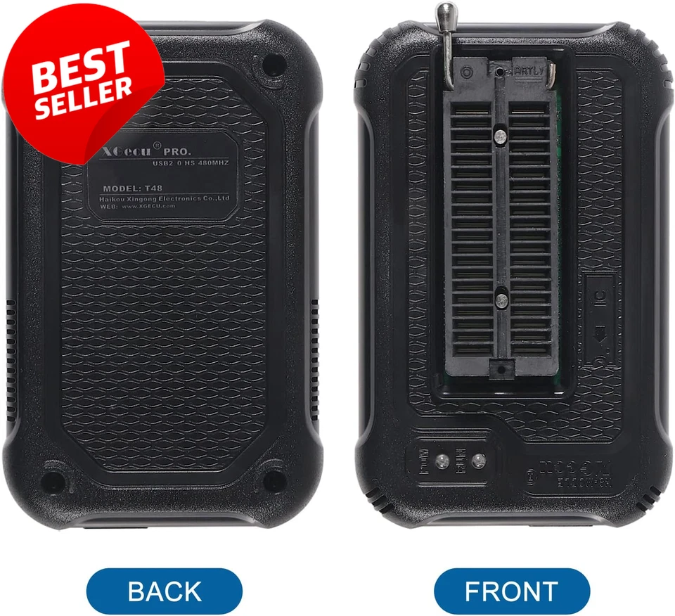 T48 TL866-3G Programmer for EPROM MCU SPI NOR NAND Flash EMMC IC Tester US - Photo 2/4