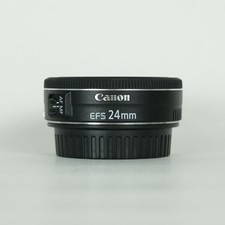 Canon EF-S 24mm F2.8 STM Pancake Wide Angle Prime Lens AF for EF-S From JAPAN