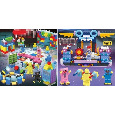 Playtime5 Bausteine 4in1 Action Figur Spielzeug Kid Geschenk Sammeln