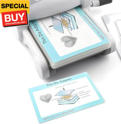 9X6Inch Standard Adapter Pad for Sizzix Big Shot Machine, Thin Die Adapter for D