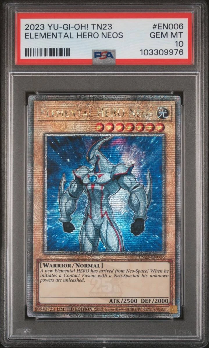 T*y様 E-HERO AQUA NEOS PSA 10 2006年製 Elemental HERO Neos Yu-Gi-Oh! TCG Professional Sports
