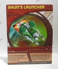 Bakugan Card - Shun's Launcher - Red Ability Card - BA274 - 31/48c - 2008
